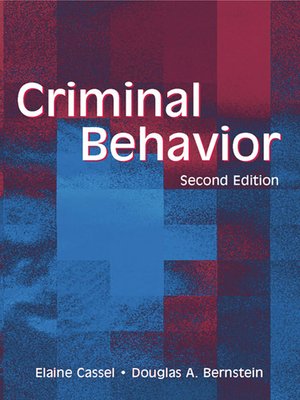 cover image of Criminal Behavior